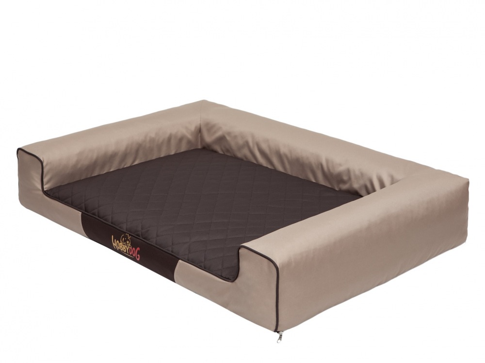 Pelech Victoria Dog Bed hnědo/béžový XXL