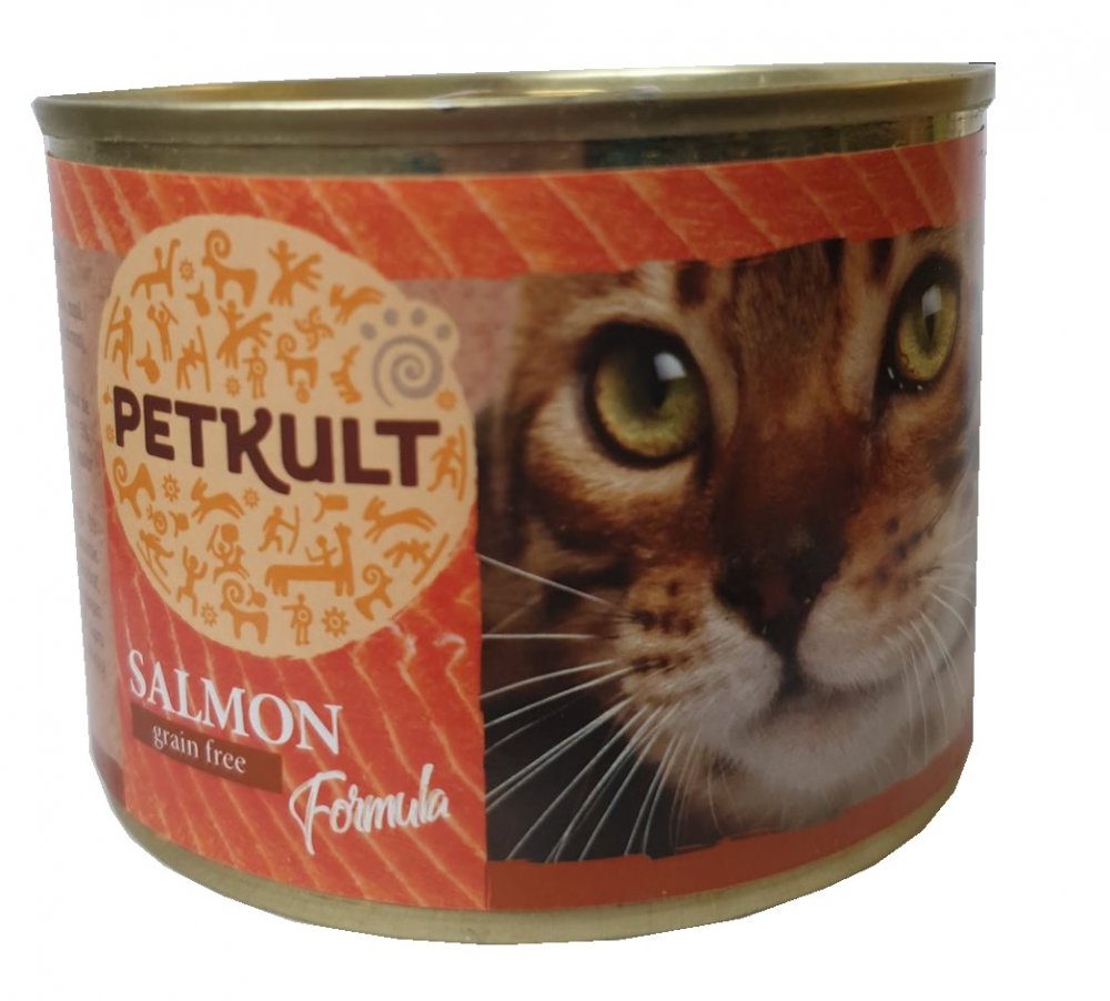 Petkult Cat konzerva Salmon Grain Free 185g