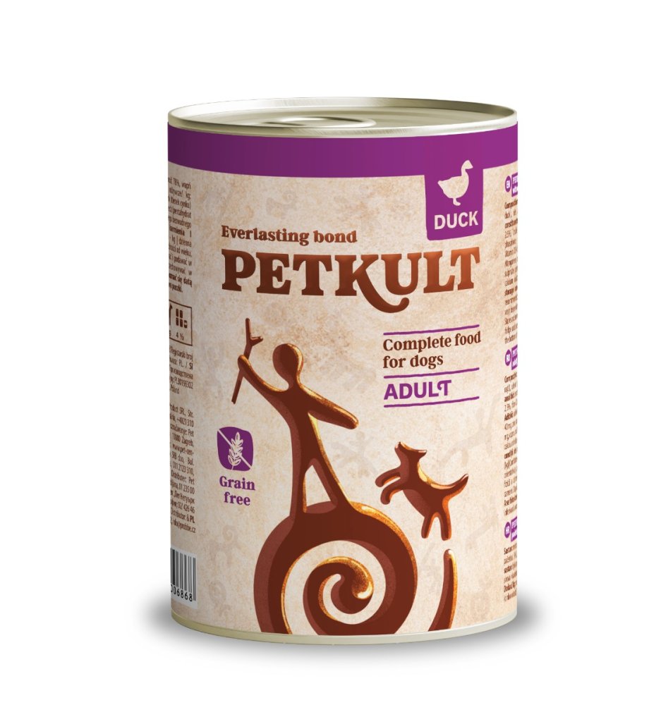 Petkult Dog konzerva Adult Duck 800g