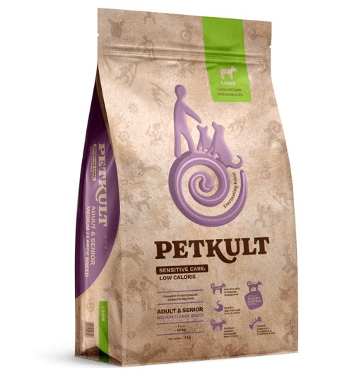 Petkult dog Low Calories lamb M/L 12kg