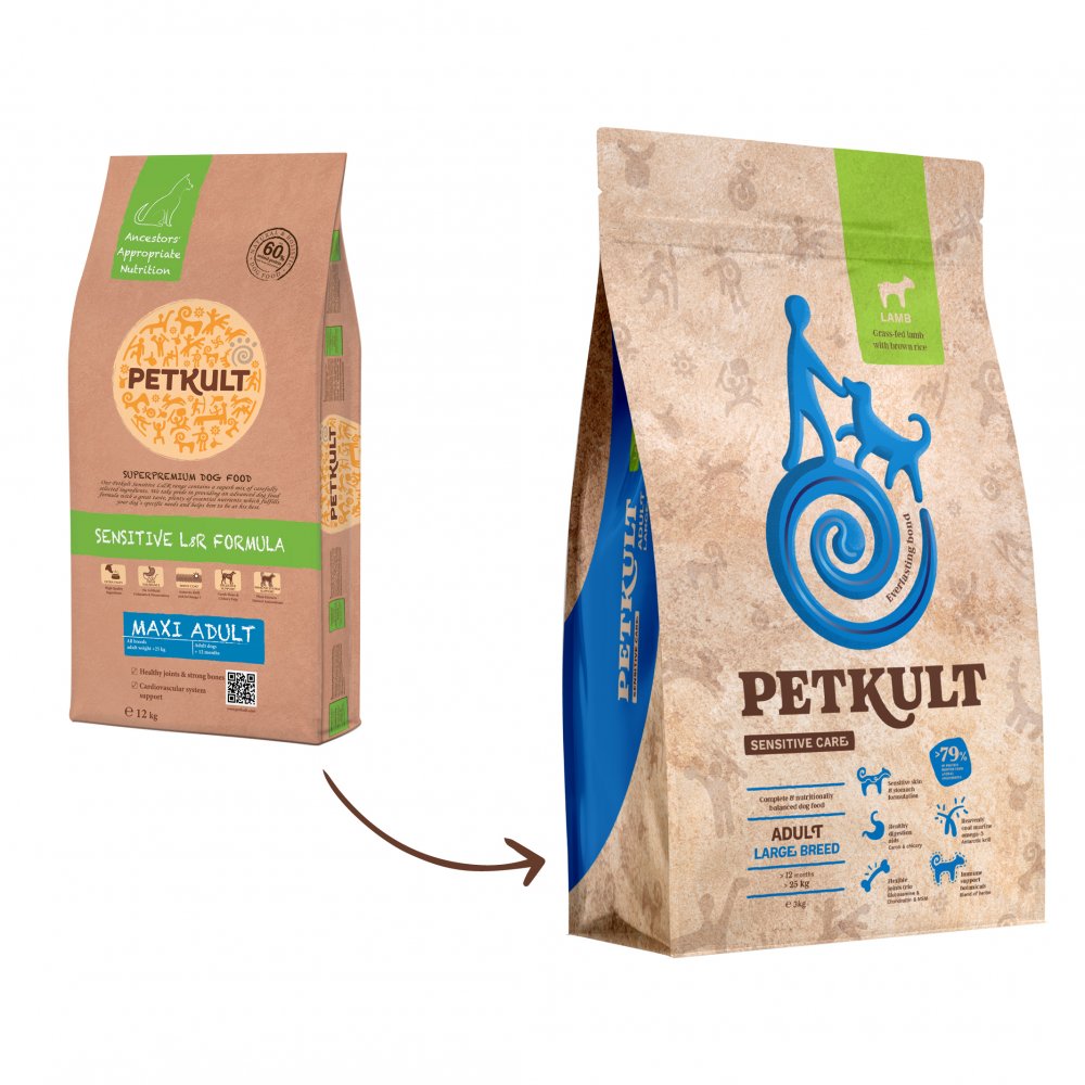 Petkult Dog Large Breed Adult Lamb & Rice 12kg