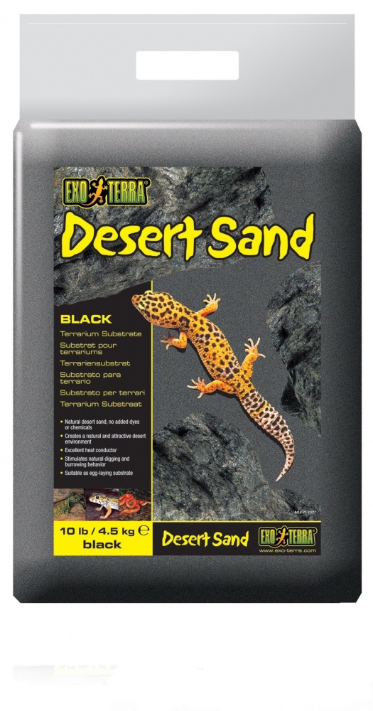 Písek EXO TERRA pouštní černý 4,5 kg