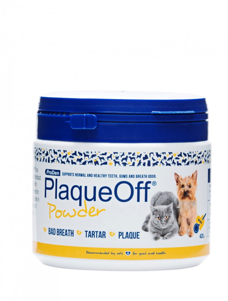 PlaqueOff Powder pro psy a kočky 420g