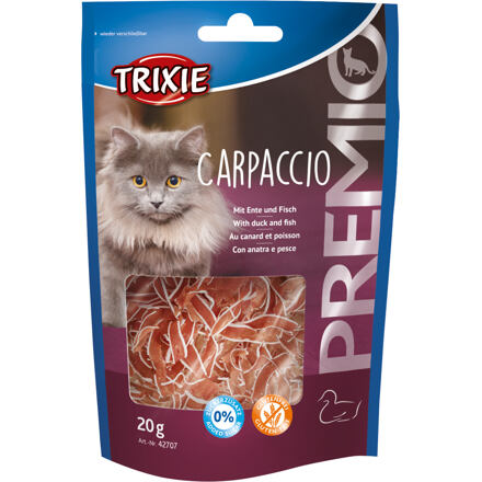 Trixie Premio Carpaccio s kachnou a rybou 20g