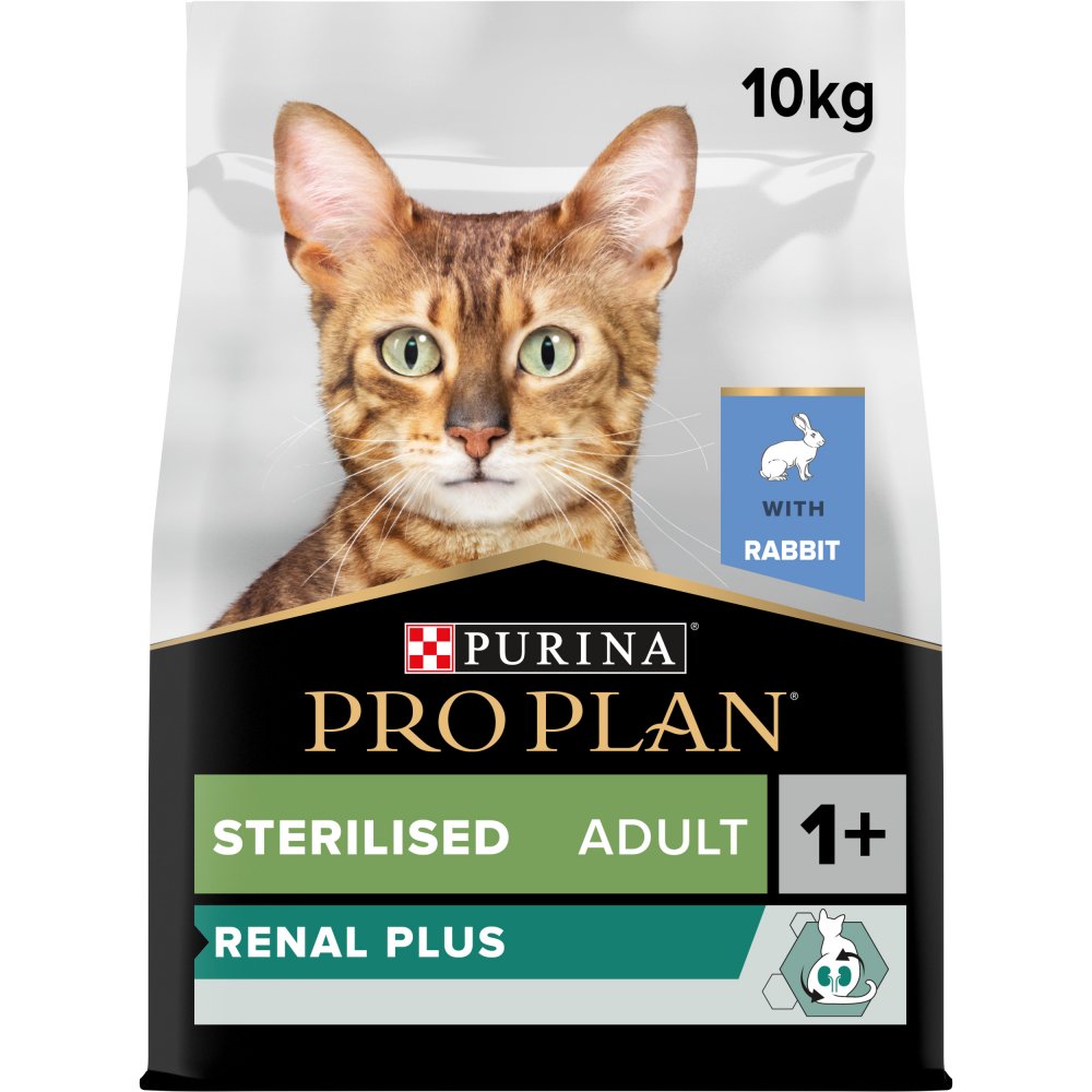 Pro Plan Cat Sterilised Renal Plus Rabbit 10kg