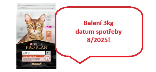 Pro Plan Cat Vital Funkcions Salmon 10kg