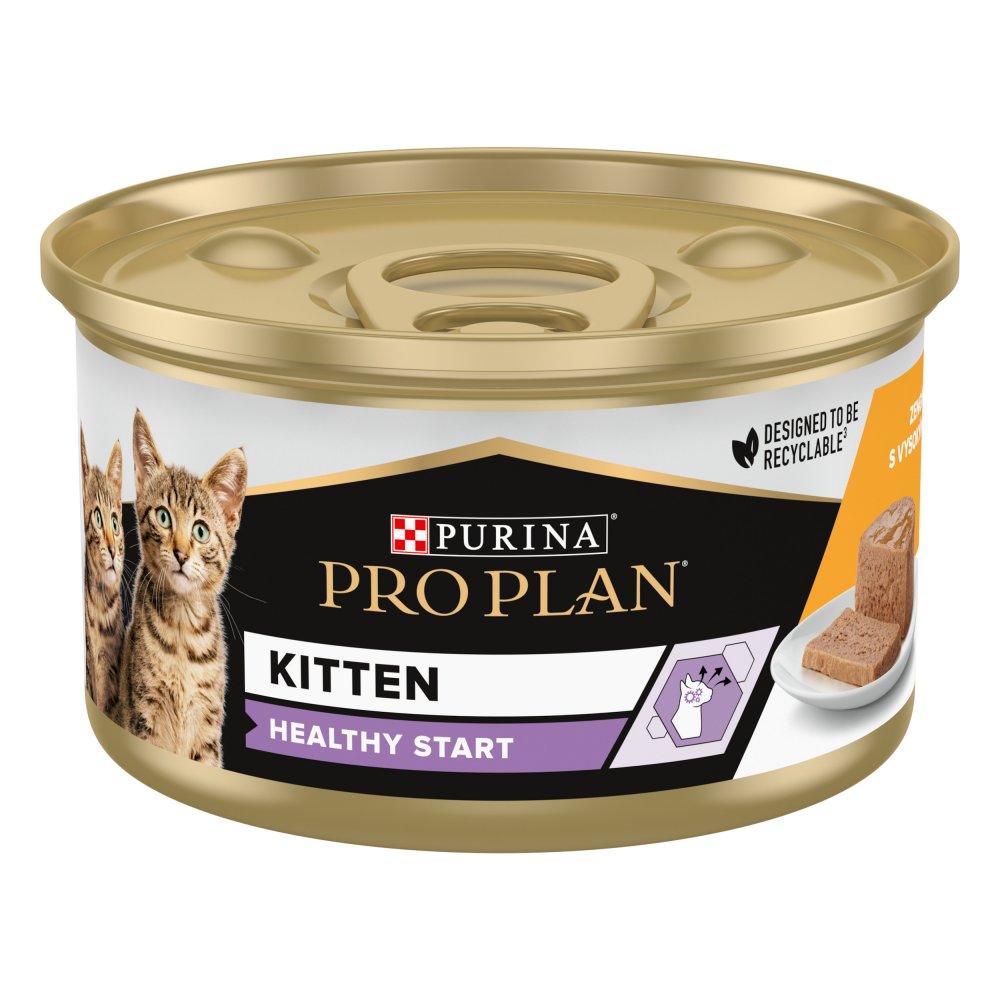 Pro Plan Konzerva Kitten Chicken 24x85g