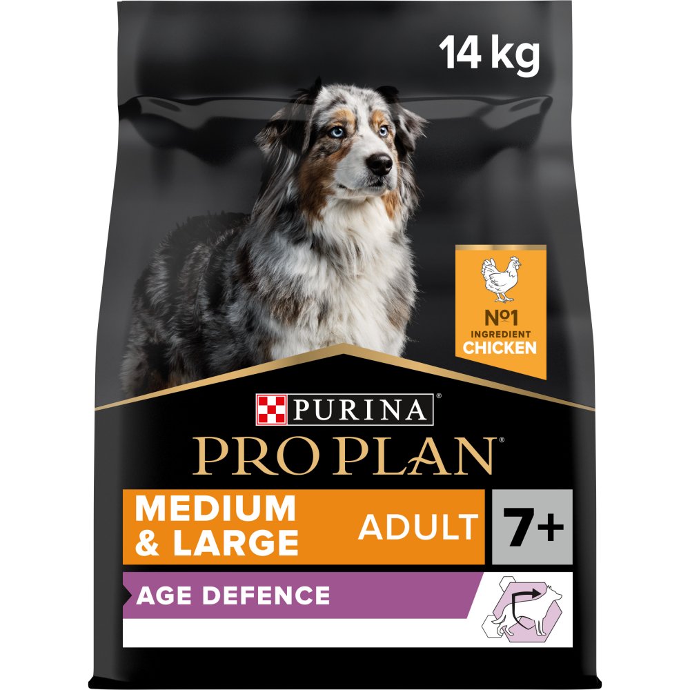 Pro Plan Medium & Large 7+ Age Defence Chicken 14kg