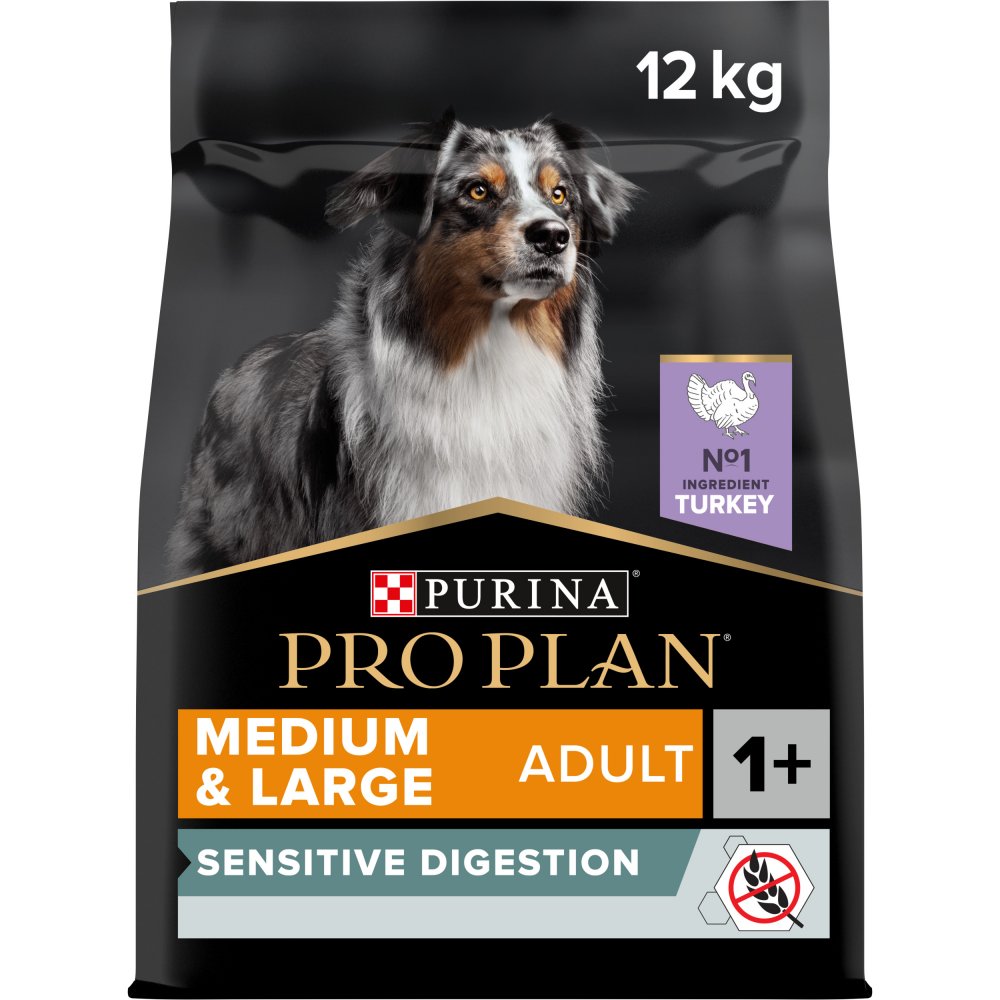 Pro Plan Medium & Large Sensitive Digestion Grain Free Turkey 12kg