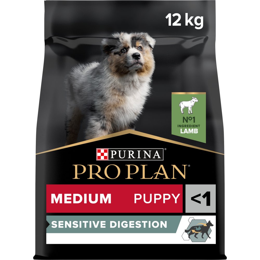 Pro Plan Medium Puppy Sensitive Digestion Lamb 12kg