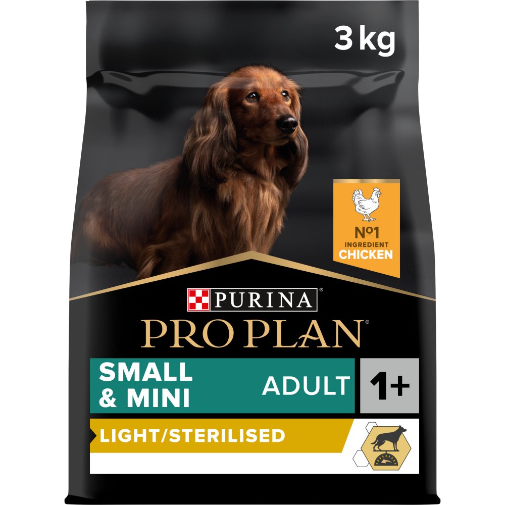 Pro Plan Small & Mini Light Sterilised Chicken 3kg