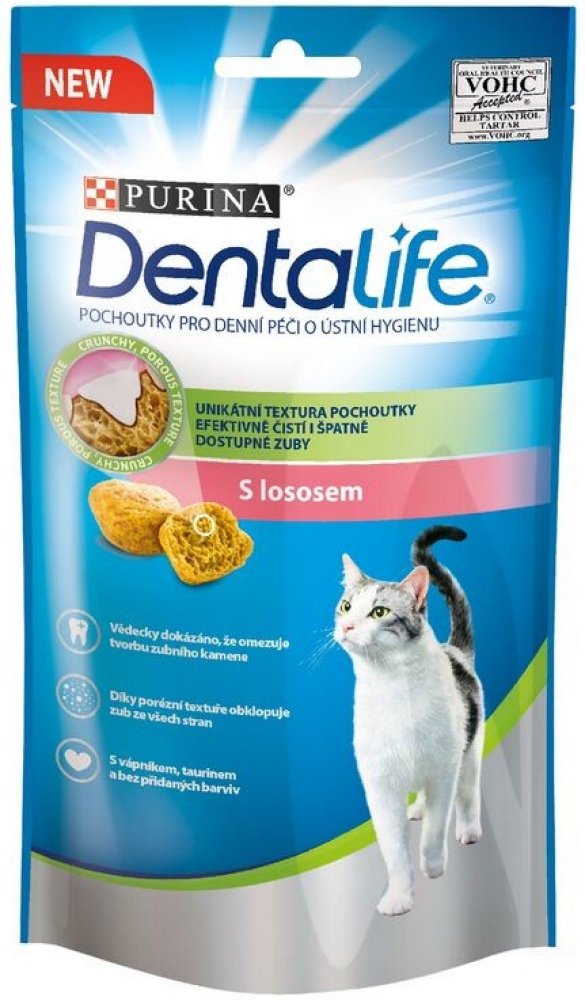 Purina Cat Dentalife s lososem 40g