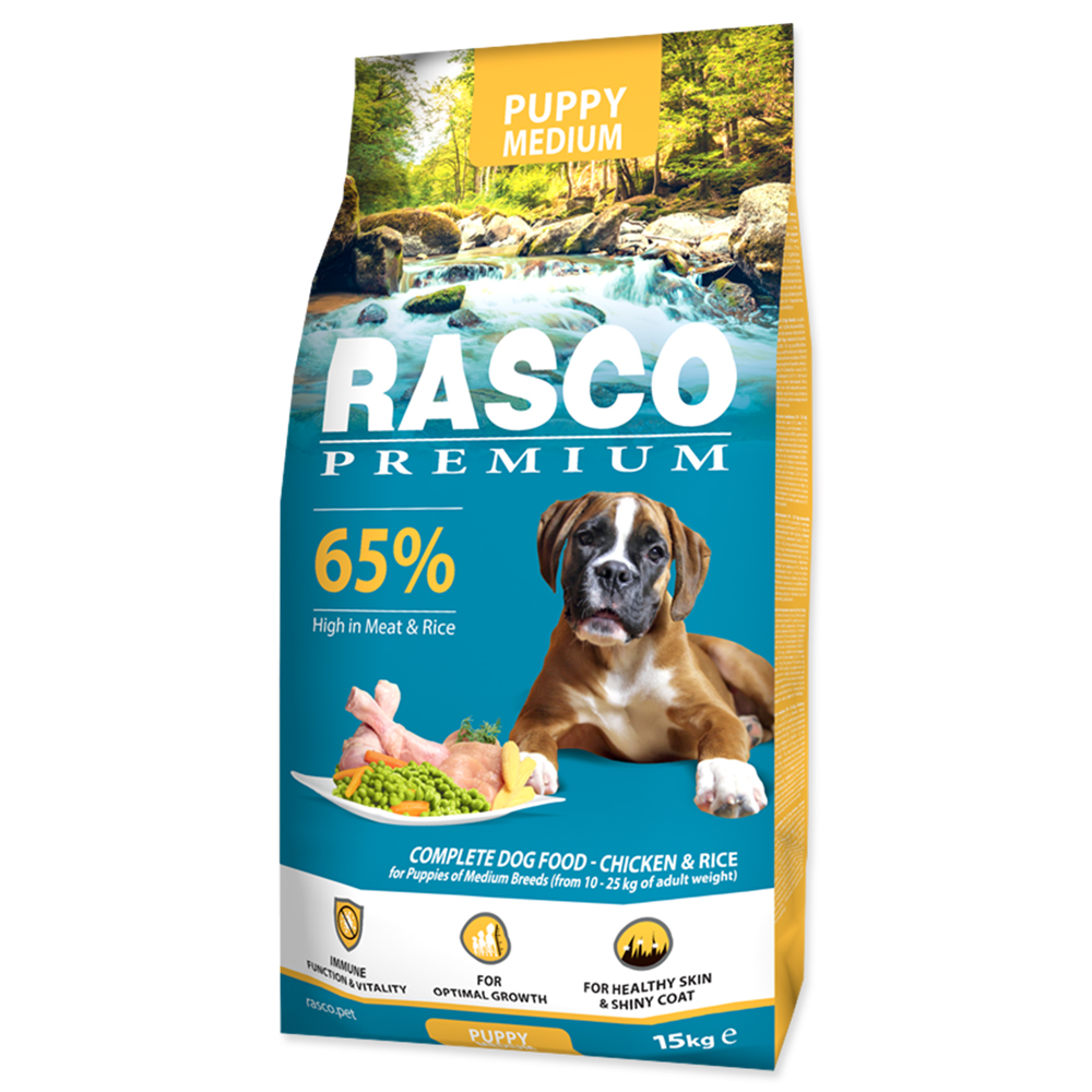 Rasco Premium Dog Puppy Medium 15kg