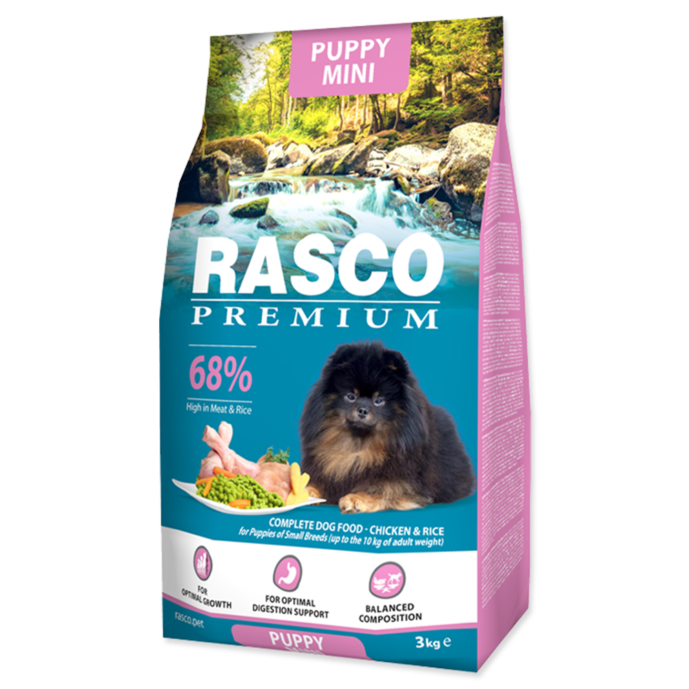 Rasco Premium Dog Puppy Mini 3kg