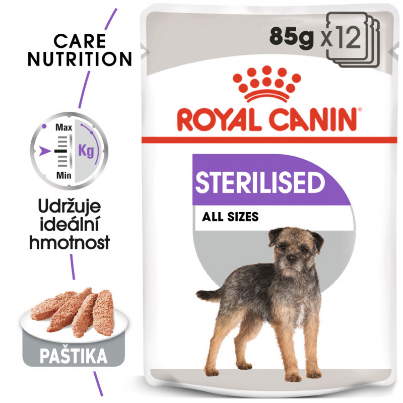 Royal Canin Sterilised Dog Loaf kapsičky 12x85g