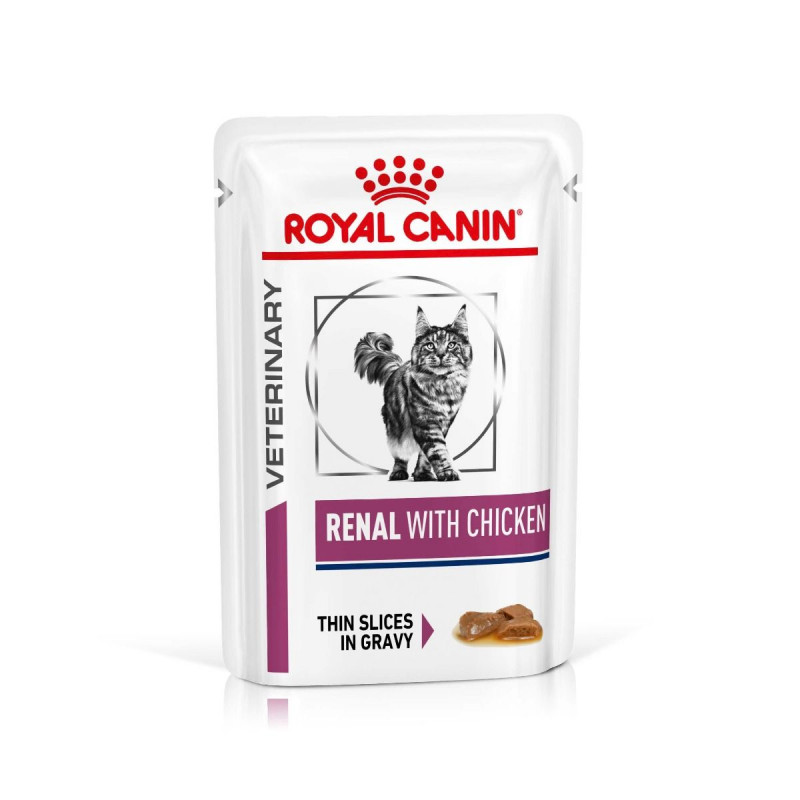 Royal Canin Veterinary Diet Cat Renal Chicken 12x85g