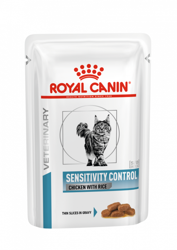 Royal Canin Veterinary Health Nutrition Cat Sensitivity Control Chicken 12x85g