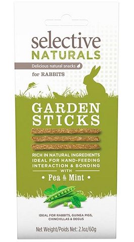 Supreme Selective Naturals snack Garden Sticks 60g