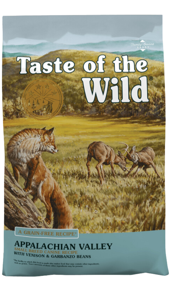 Taste of the Wild Appalachian Valley Small breed 2x12,2kg