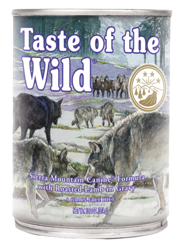 Taste of the Wild Sierra Mountain konzerva 390g