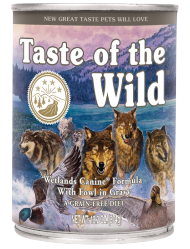 Taste of the Wild Wetlands Canine konzerva 390g