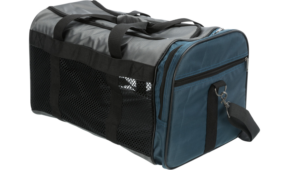 Trixie Transportní taška SAMIRA, 31 x 32 x 52, šedá/modrá