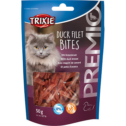 Trixie Cat Duck Filets Bites 50g