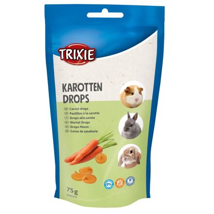 Trixie Dropsy pro hlodavce 75g Hrášek