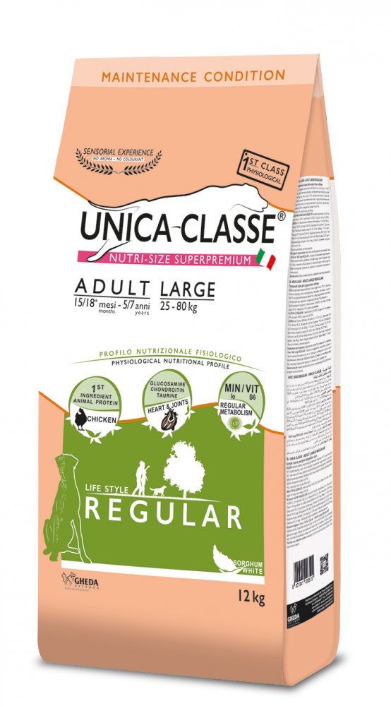 Unica Classe Dog Adult Large Regular Chicken 12kg