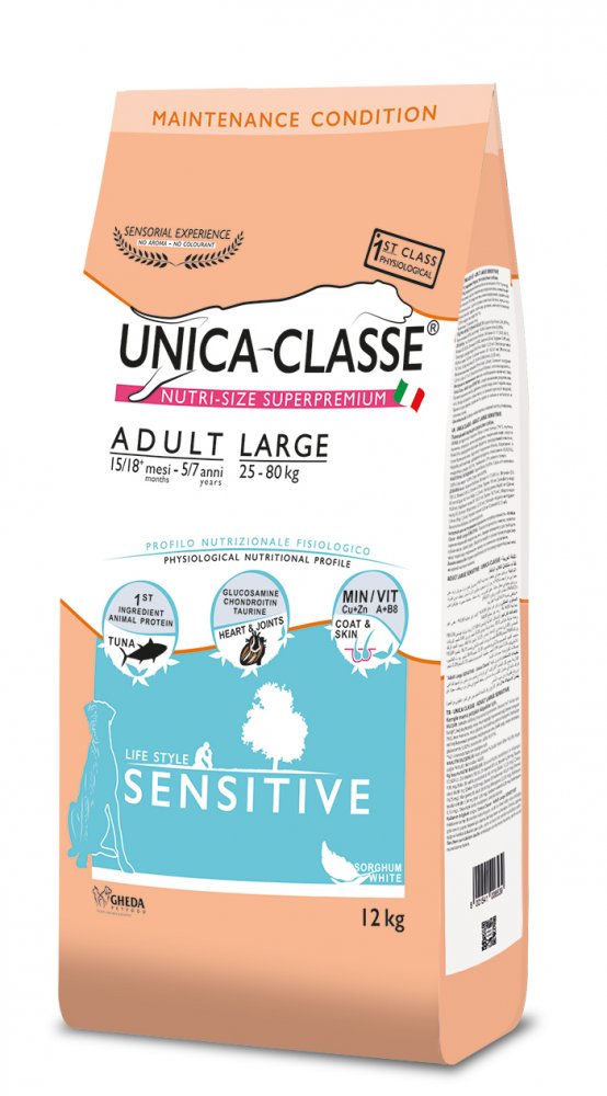 Unica Classe Dog Adult Large Sensitive Tuna 12kg