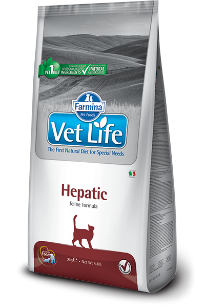 Vet Life Natural Cat Hepatic 2kg