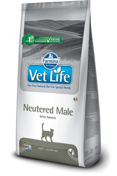 Vet Life Natural Cat Neutered Male 2kg