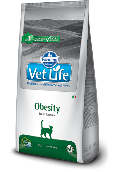 Vet Life Natural Cat Obesity 2kg