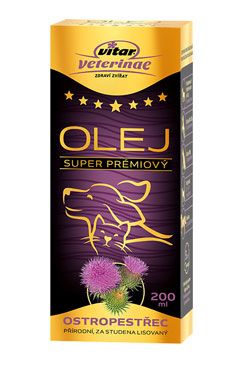 Vitar Veterinae Ostropestřec olej 500 ml