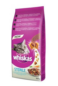 Whiskas Cat Adult Sterile s kuřecím masem 14kg