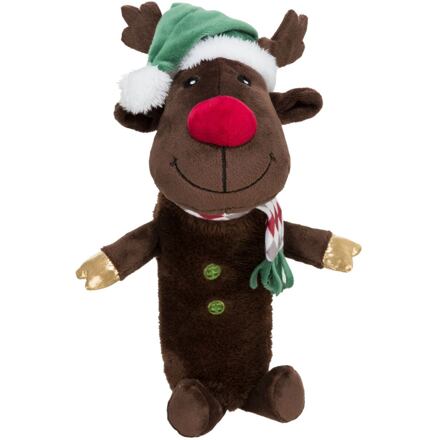 Trixie Xmas Reindeer plyšový sob s pet lahví uvnitř 45 cm