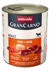 Gran Carno Adult konzerva Hovězí + kuřecí