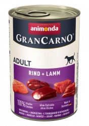 Gran Carno Adult konzerva Hovězí + jehněčí