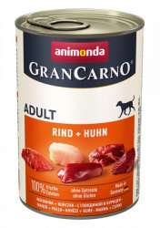 Gran Carno Adult konzerva Hovězí + kuřecí