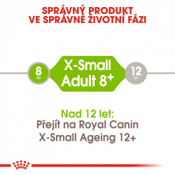 Royal Canin X-Small Adult +8