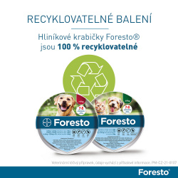 Foresto obojek 38cm pro malé psy a kočky