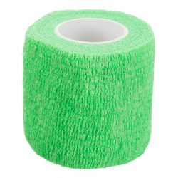 Karton 27 ks samodržících bandážových obinadel s hořkou přísadou 5 cm/4,5 m (14x zelen.,13x oranž.)