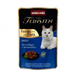 Animonda Cat Adult Kapsička drůbeží + treska filet