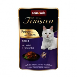 Animonda Cat Adult Kapsička zvěřina + krůtí filet 