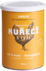 LOUIE Dog konzerva Kuřecí s rýží_new