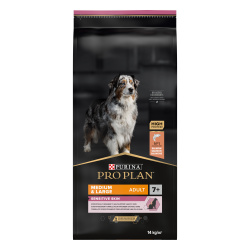 Pro Plan Medium & Large 7+ Sensitive Skin Salmon