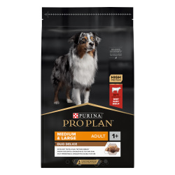 Pro Plan Medium & Large Duo Délice Beef