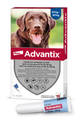 Advantix pro psy spot-on nad 25kg 1x4ml