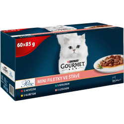 Gourmet Perle Multipack Hovězí, Kuře, Králík, L...