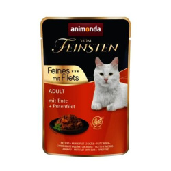 Animonda Cat Adult Kapsička kachna + krůtí filet 